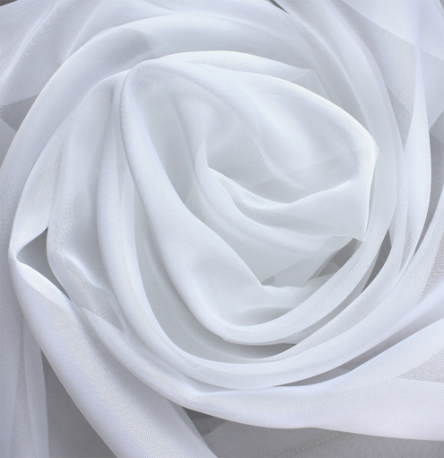 Ткань Вуаль Palette White C7132